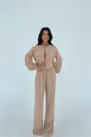 Tied Trouser Suit - Brand: EYYO ATELIER - Women's Clothing Wholesale - Globality Store