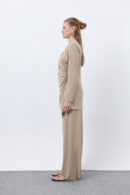 Women's Drape Detailed Trousers Suit - Brand: Puane - Women's Clothing Wholesale - Globality Store