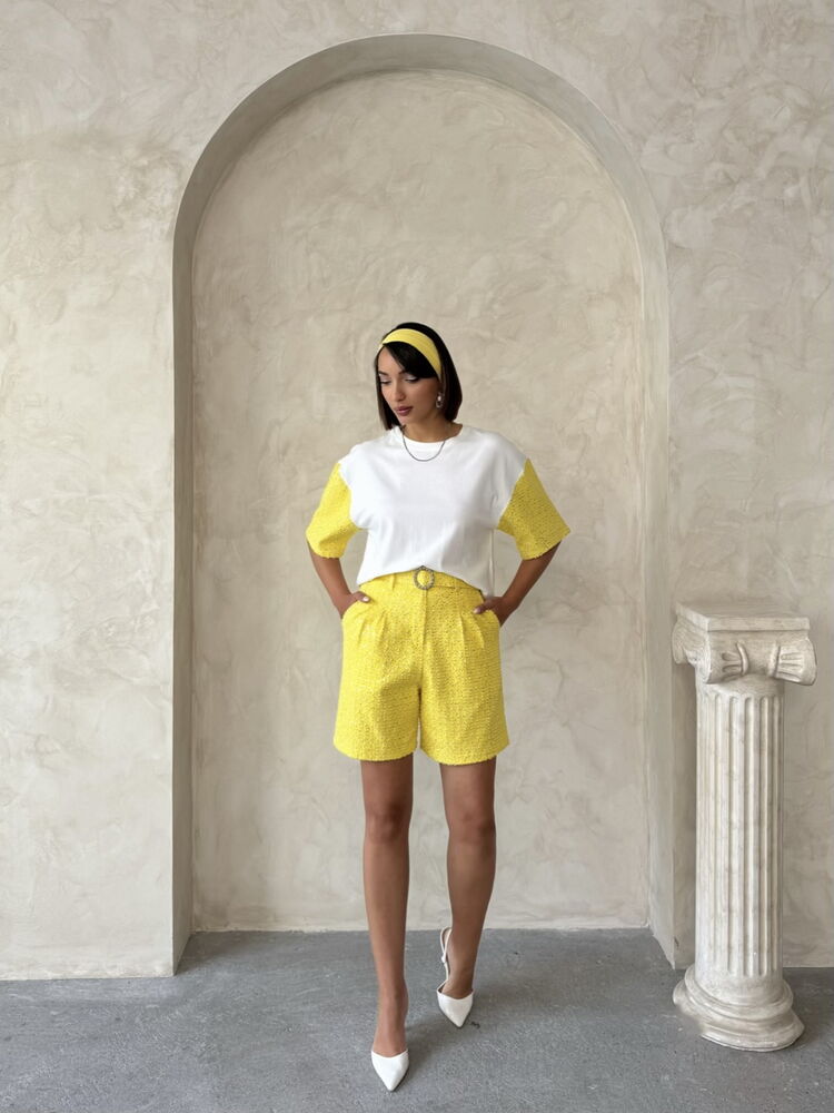 Sleeve Detailed T-Shirt