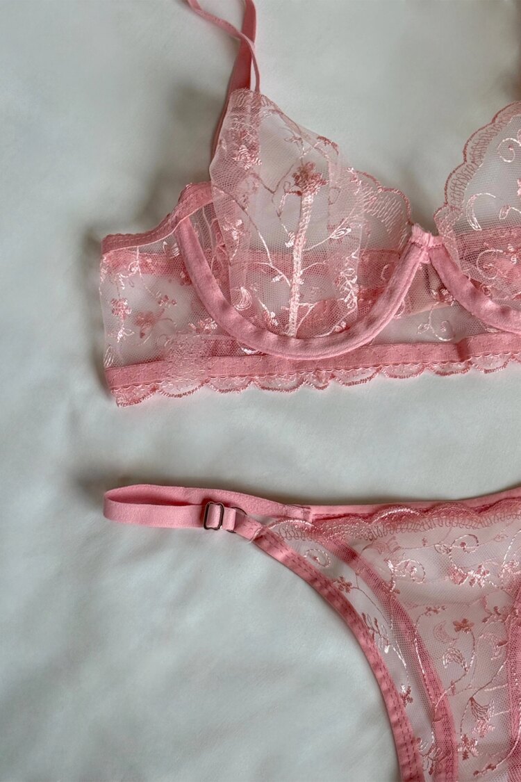 Lace Detail Lingerie