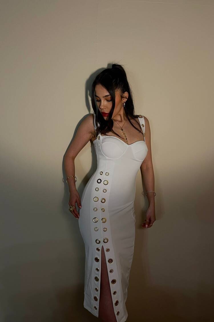 Bird's Eye Dress - Brand: My Jest Fashion - Women's Clothing Wholesale - Globality Store