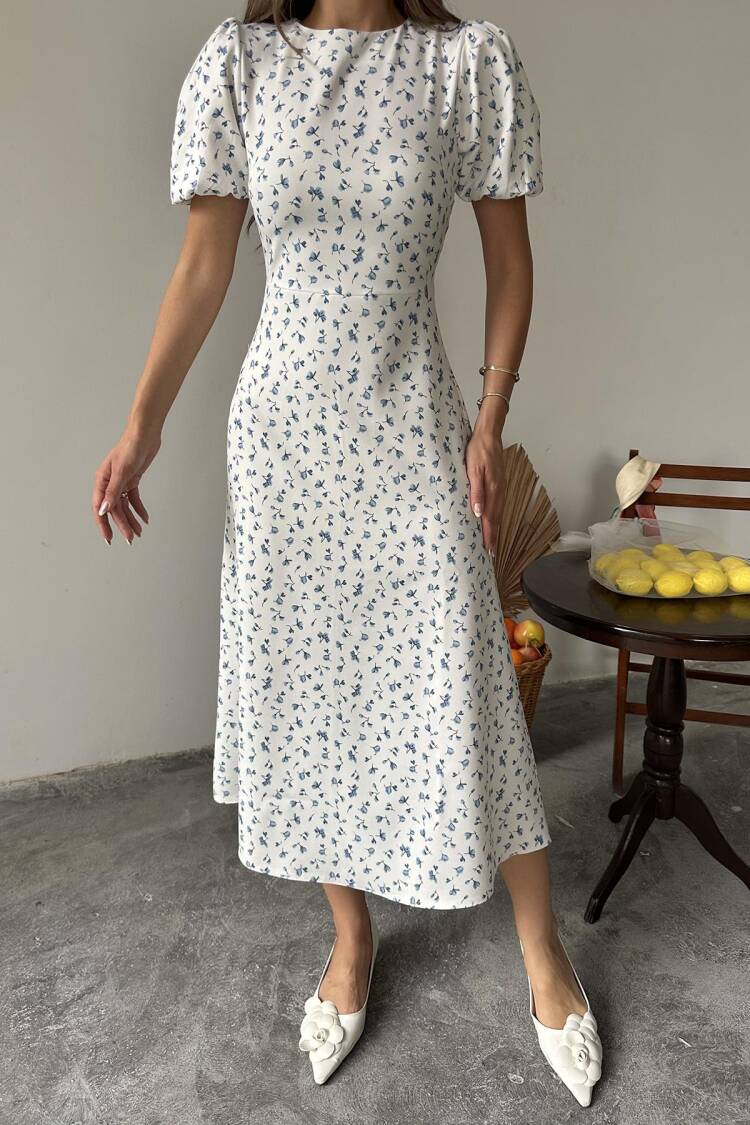 WholesaleDigital Printed Atlas Dress