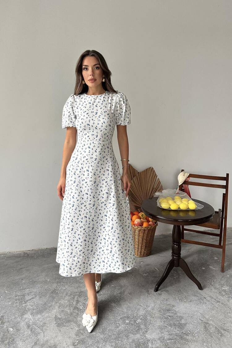 WholesaleDigital Printed Atlas Dress