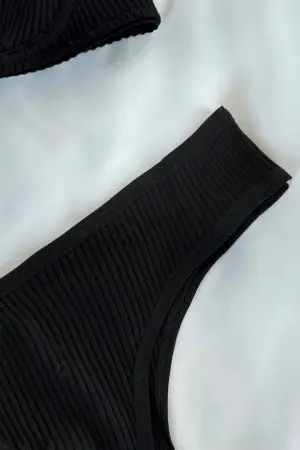 Striped Sexy Casual Elegant Bra - Brand: EYYO ATELIER - Women's Clothing Wholesale - Globality Store