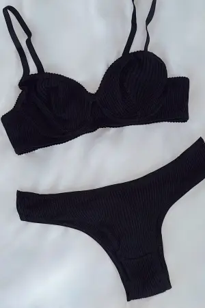Striped Sexy Casual Elegant Bra - Brand: EYYO ATELIER - Women's Clothing Wholesale - Globality Store