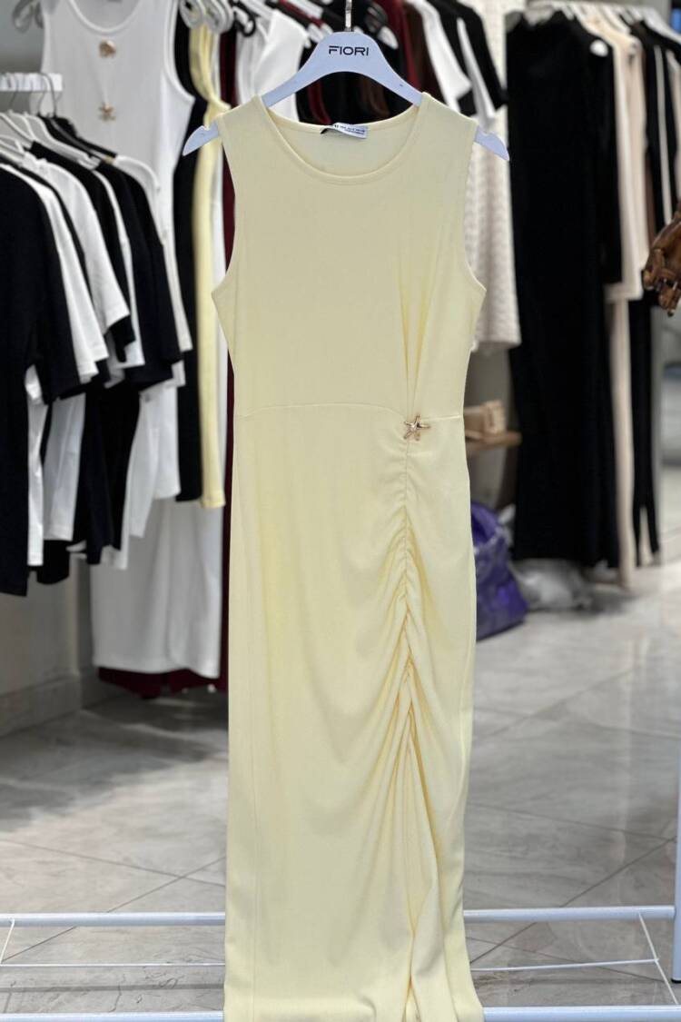 Beige Elegant Sexy Formal Bodycon Dress - Brand: Fiori - Women's Clothing Wholesale - Globality Store