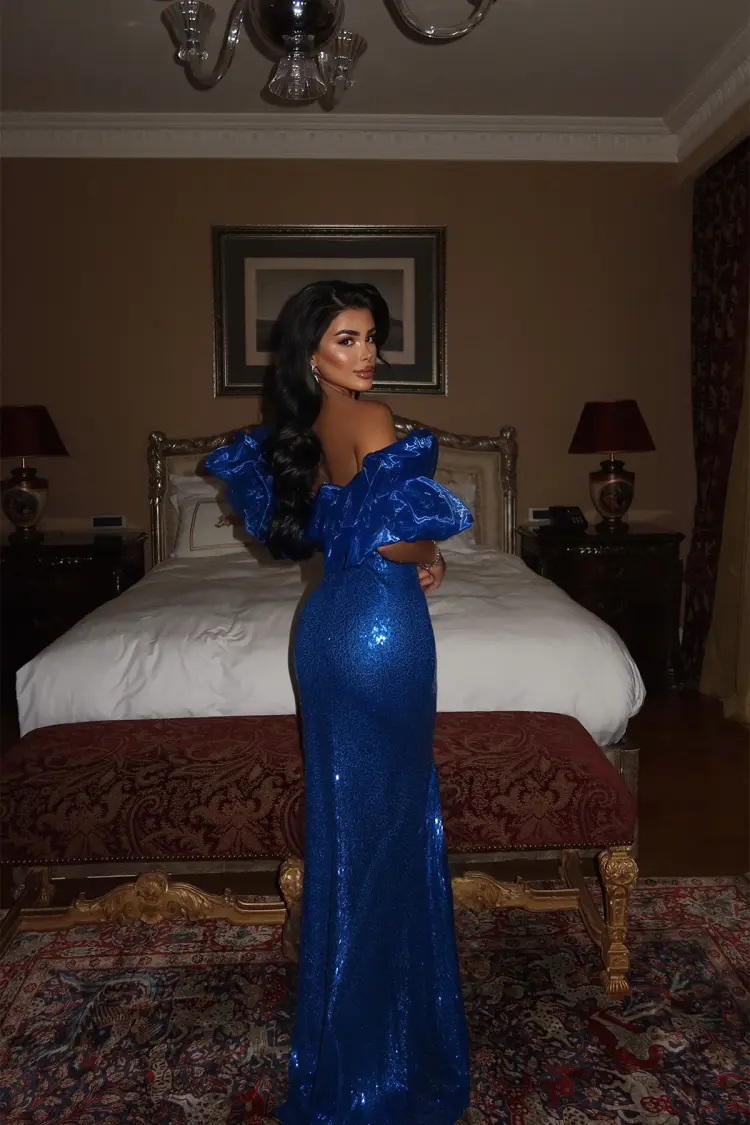 Glam Sequined Bodycon Dress