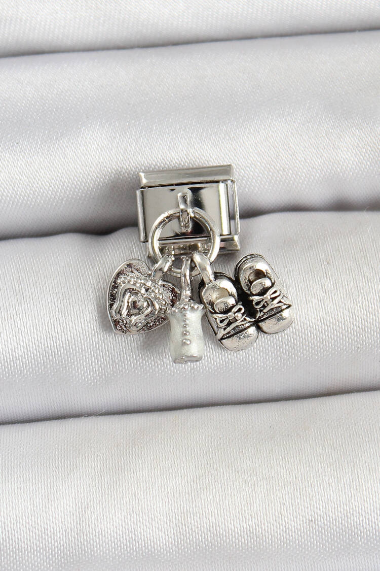Silver Elegant Bracelet With Plain Pattern - Brand: Ebijuteri - Women's Clothing Wholesale - Globality Store