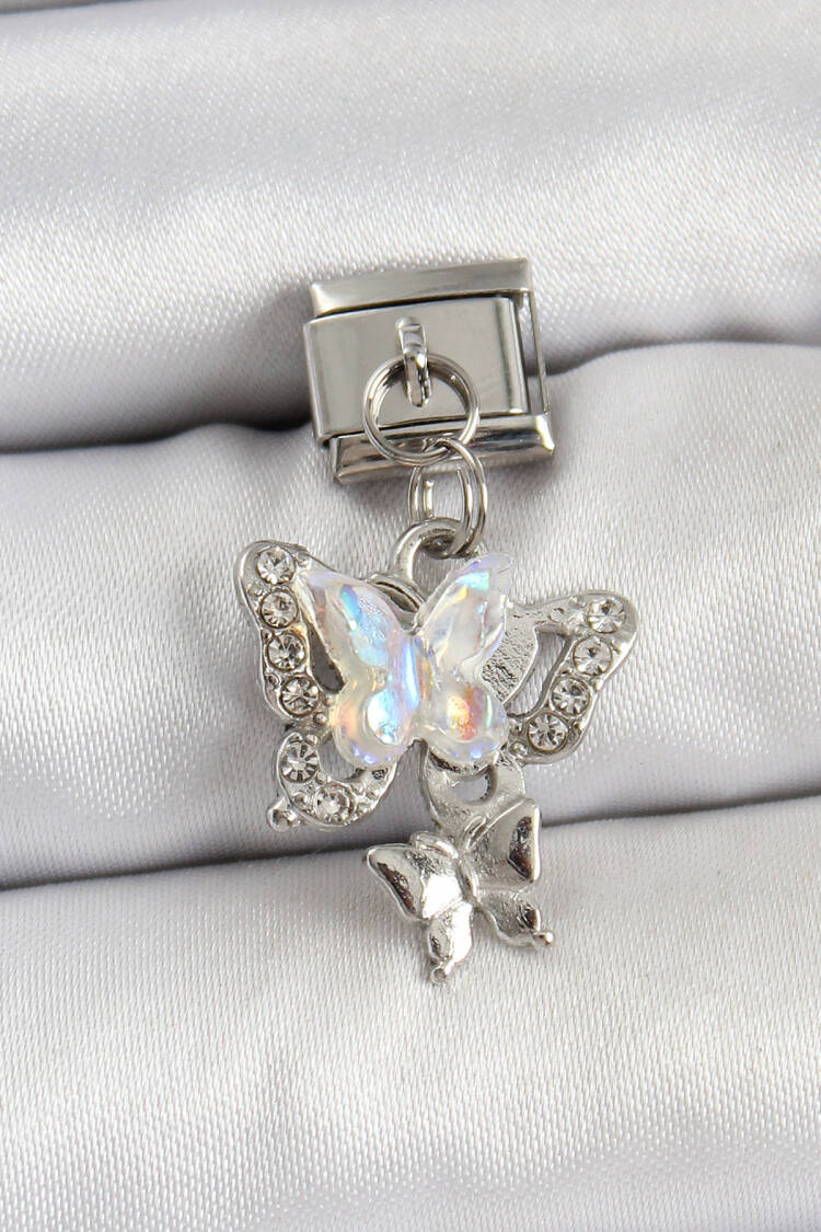 Silver Butterfly Bracelet - Brand: Ebijuteri - Women's Clothing Wholesale - Globality Store