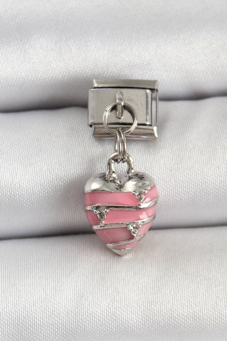 Pink Striped Bracelet - Brand: Ebijuteri - Women's Clothing Wholesale - Globality Store