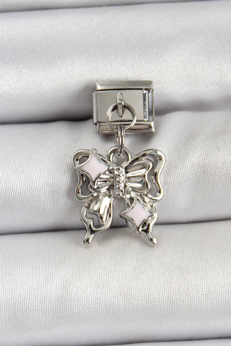 Silver Butterfly Cute Bracelet For Spring & Summer - Brand: Ebijuteri - Women's Clothing Wholesale - Globality Store