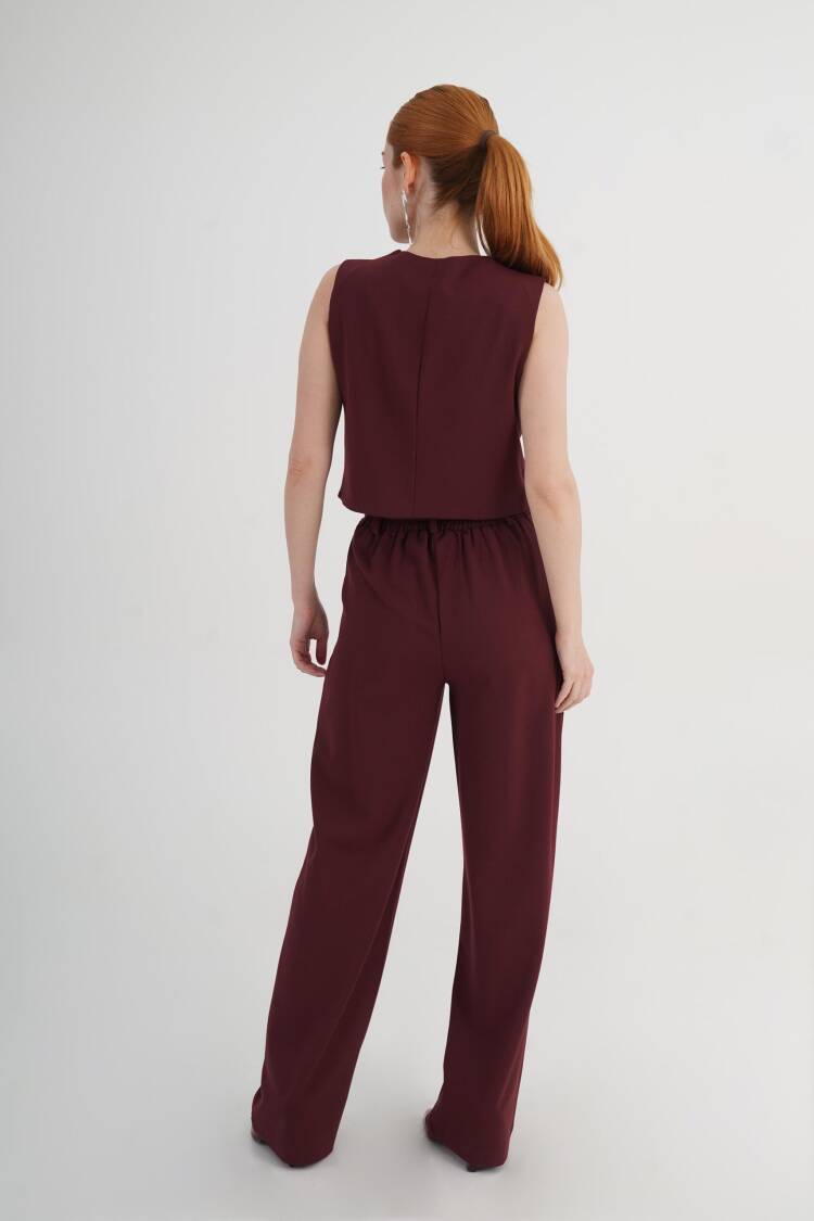 Claret Red Elegant Set