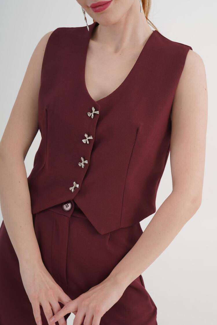 Claret Red Elegant Set