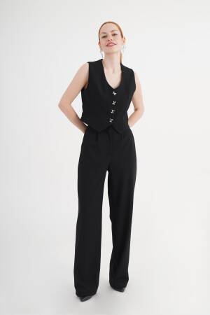 Black Elegant Formal Set - Brand: Lustrin - Women's Clothing Wholesale - Globality Store