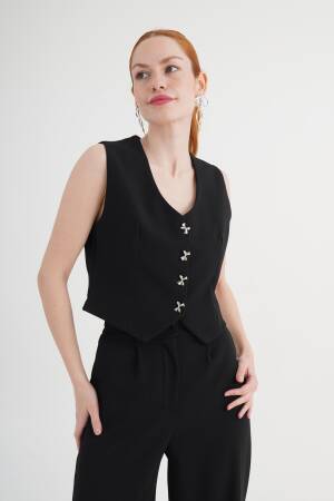 Black Elegant Formal Set - Brand: Lustrin - Women's Clothing Wholesale - Globality Store
