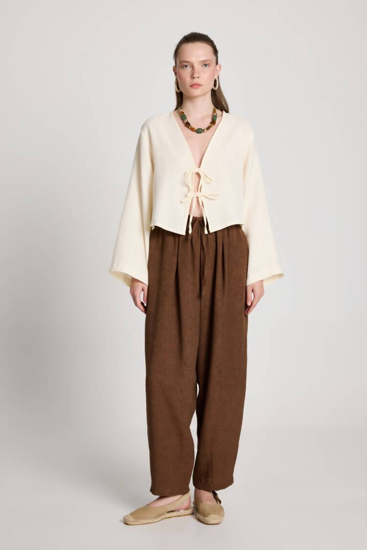 Boho Wide Leg Palazzo Pants