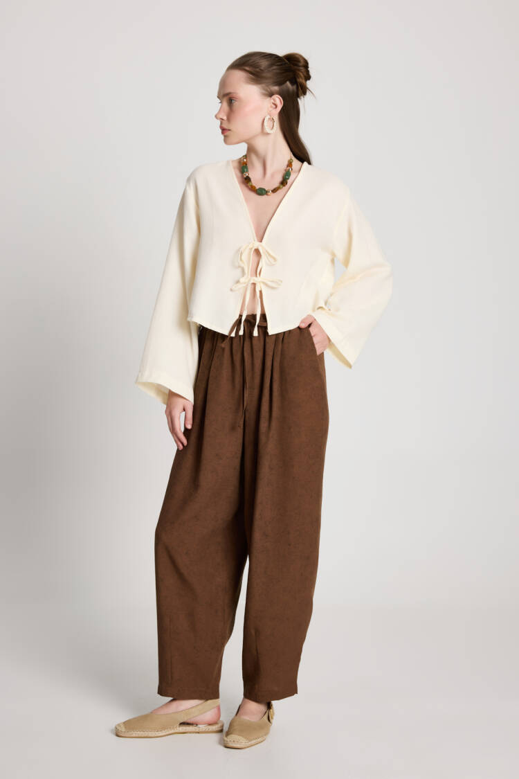 Boho Wide Leg Palazzo Pants