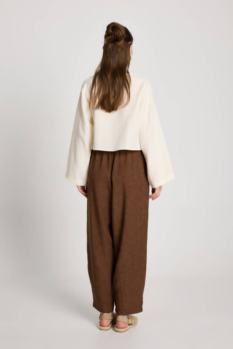 Boho Wide Leg Palazzo Pants