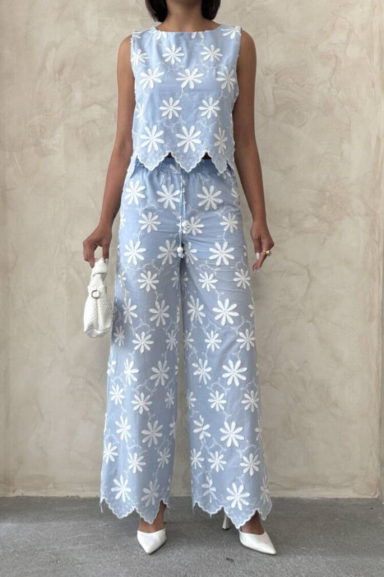 Floral Palazzo Pants
