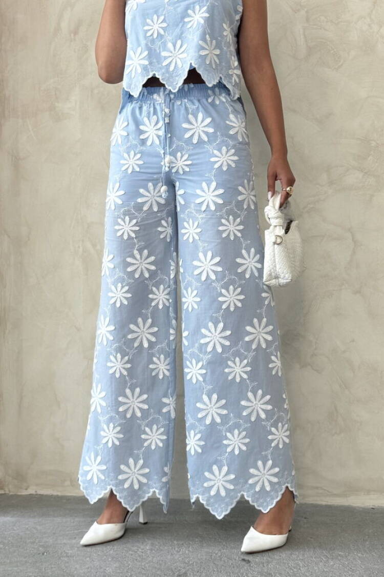 Floral Palazzo Pants