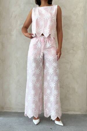 Floral Palazzo Pants With Drawstring Closure - Brand: Topshow - Women's Clothing Wholesale - Globality Store