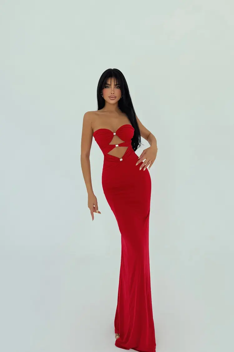 Sexy Elegant Glamorous Formal Bodycon Dress - Brand: EYYO ATELIER - Women's Clothing Wholesale - Globality Store