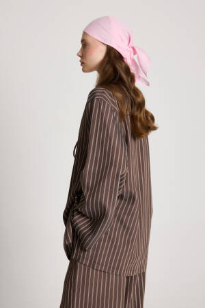 Striped Casual Oversized Suit - Brand: First Angels - Women's Clothing Wholesale - Globality Store