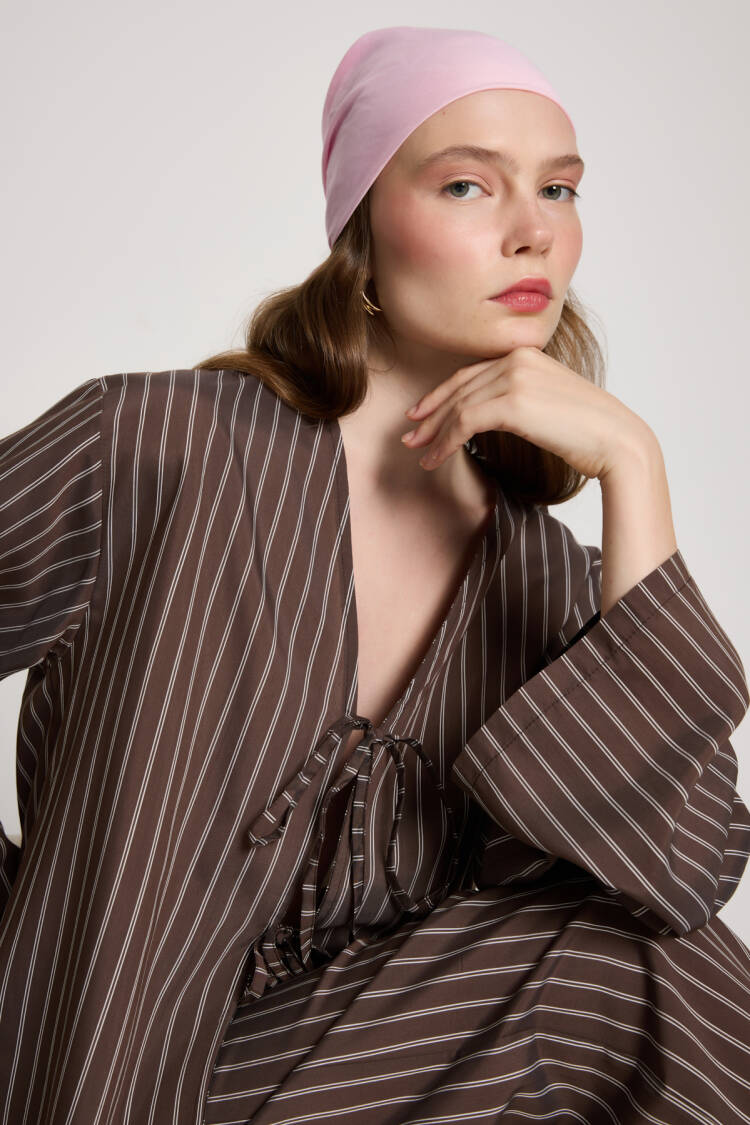 Striped Casual Oversized Suit