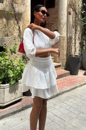 Layered Mini Skirt Set - Brand: Sobe Istanbul - Women's Clothing Wholesale - Globality Store