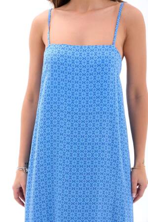 Elegant Maxi Slip Dress With Square Neck - Brand: Fame - Women's Clothing Wholesale - Globality Store