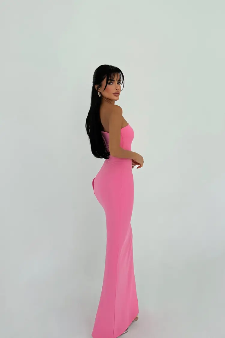 ElegantStrapless Bodycon Dress