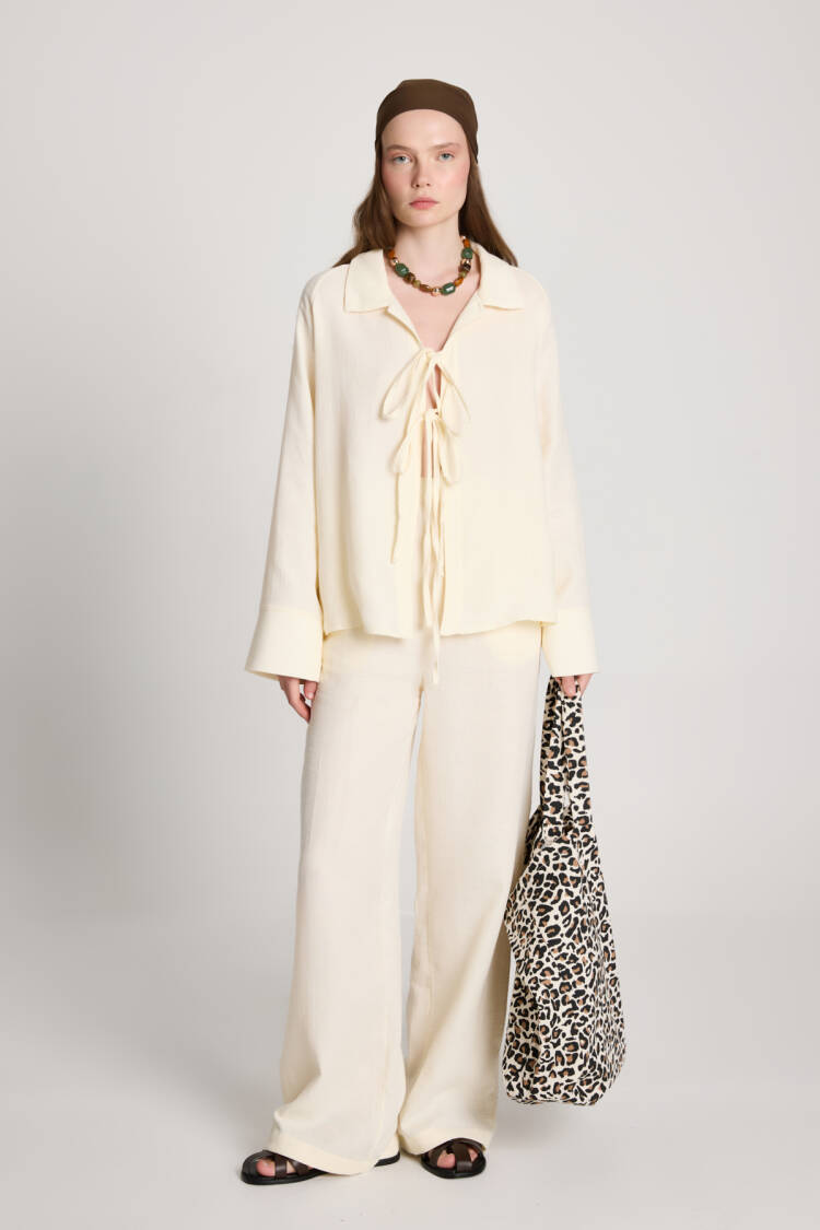 Beige Casual Boho Elegant Modest Formal Suit - Brand: First Angels - Women's Clothing Wholesale - Globality Store