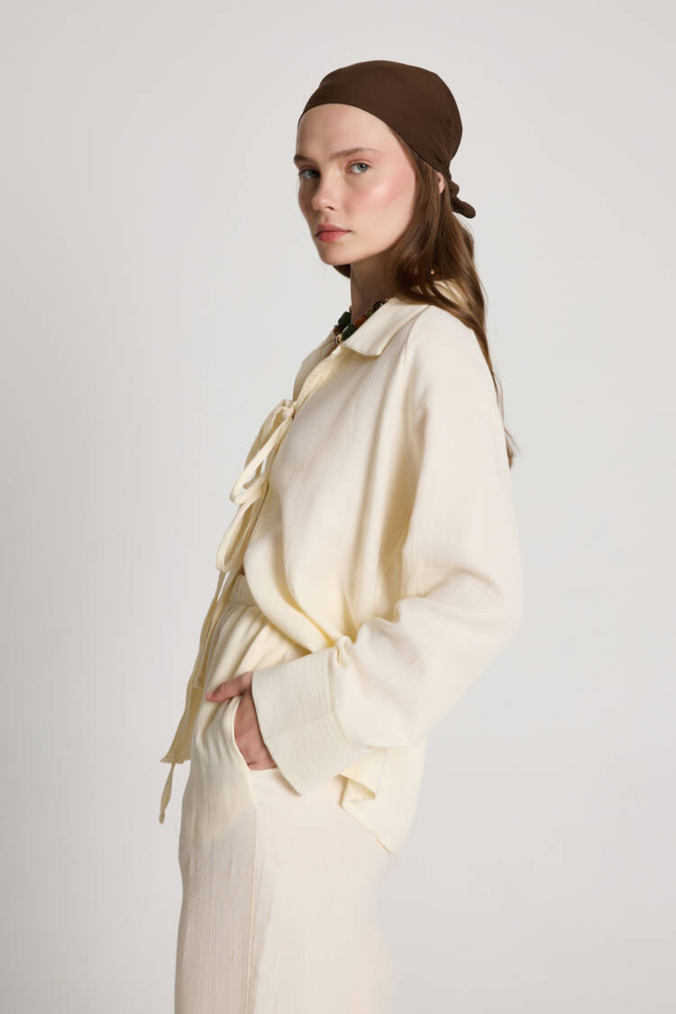 Beige Casual Boho Elegant Modest Formal Suit