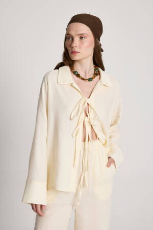 Beige Casual Boho Elegant Modest Formal Suit - Brand: First Angels - Women's Clothing Wholesale - Globality Store