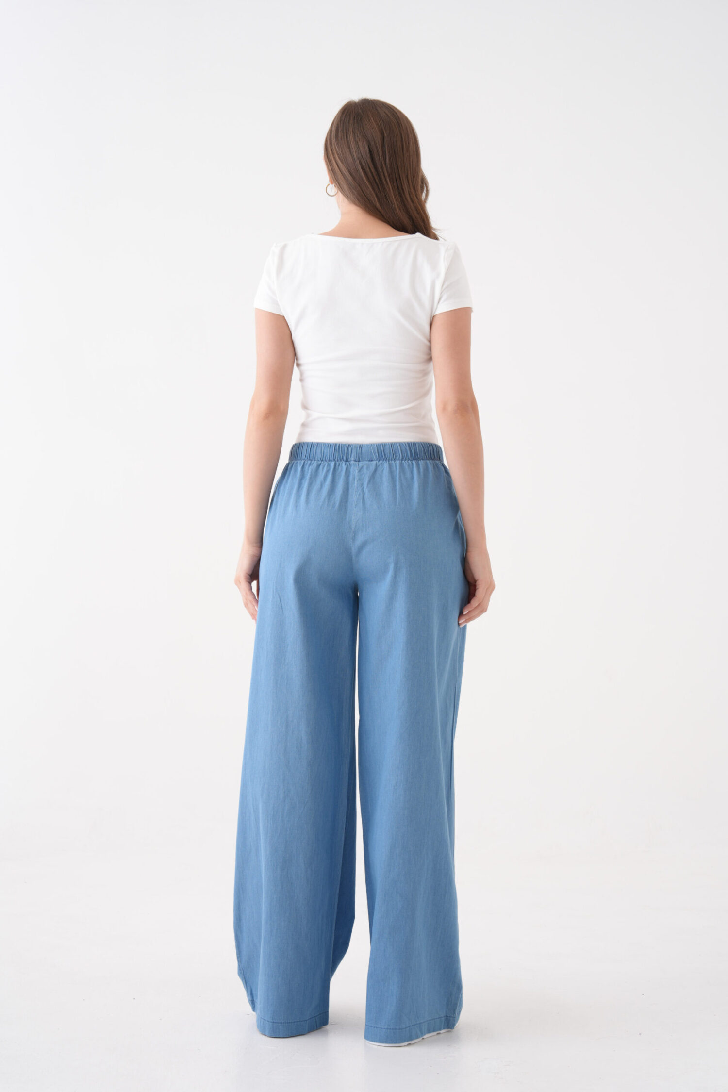 Palazzo Pants With Wide Leg And Drawstring - Brand: First Angels - Women & Kids, Baby Clothes Wholesale - Globality Store
