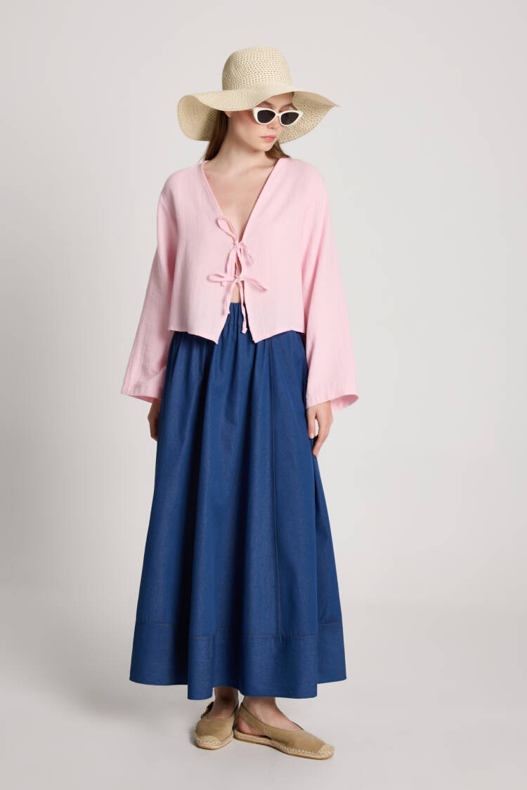 Casual Boho Elegant Streetwear Modest Blouse
