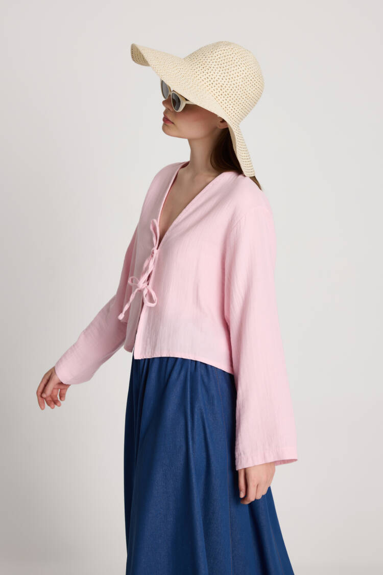 Casual Boho Elegant Streetwear Modest Blouse