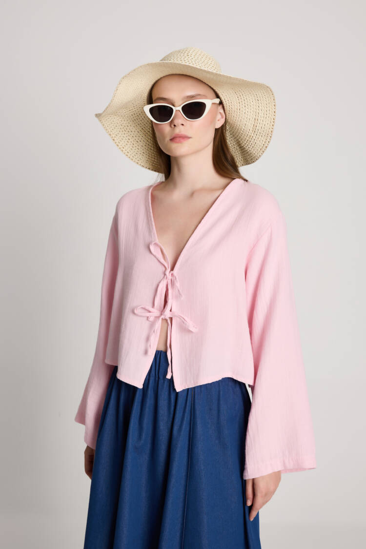 Casual Boho Elegant Streetwear Modest Blouse