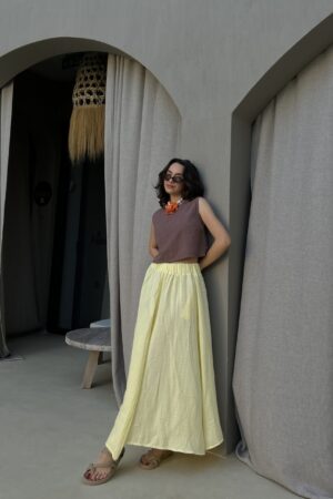 Boho Flared Maxi Skirt High Waist - Brand: First Angels - Women & Kids, Baby Clothes Wholesale - Globality Store