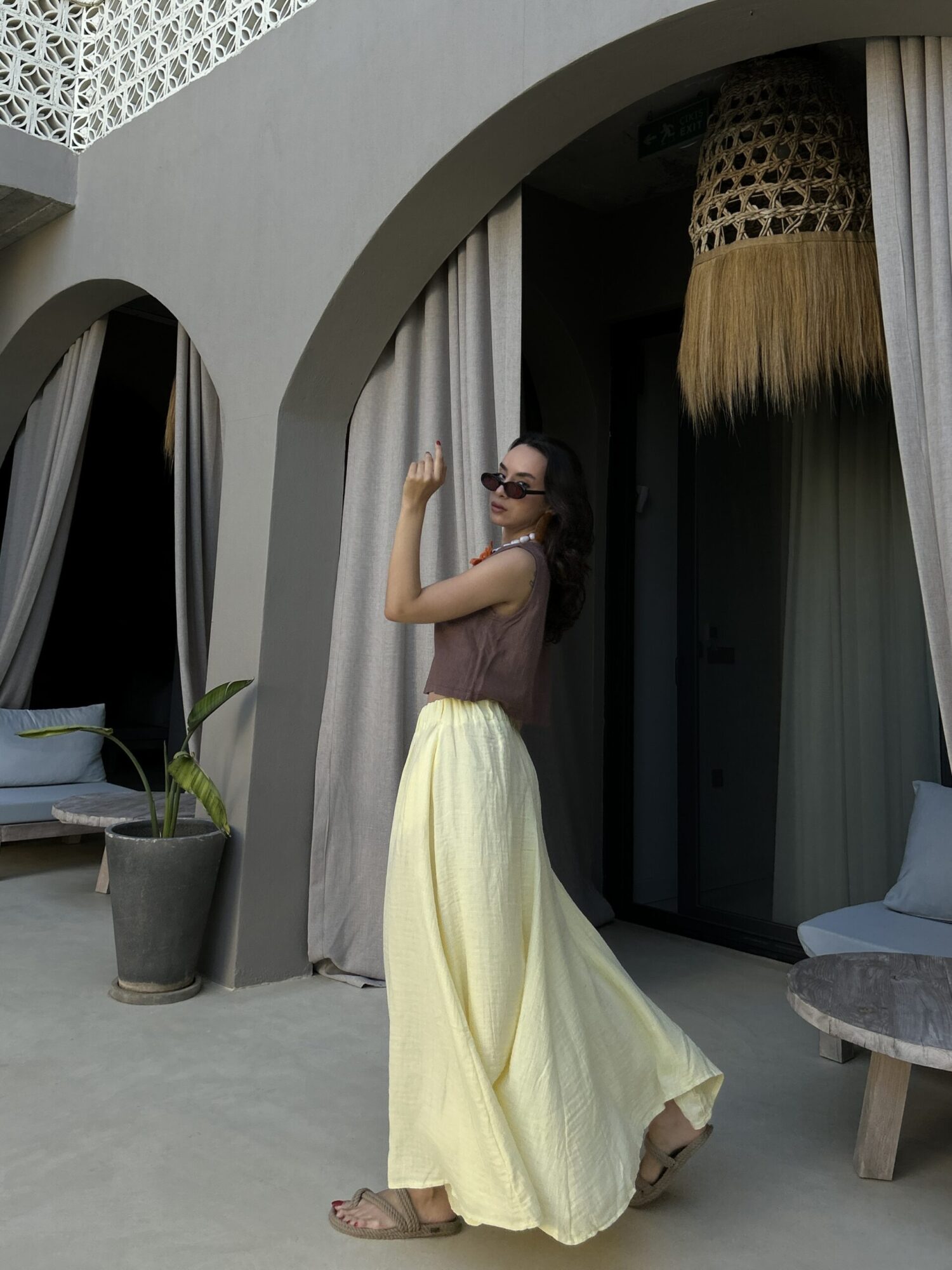 Boho Flared Maxi Skirt High Waist - Brand: First Angels - Women & Kids, Baby Clothes Wholesale - Globality Store