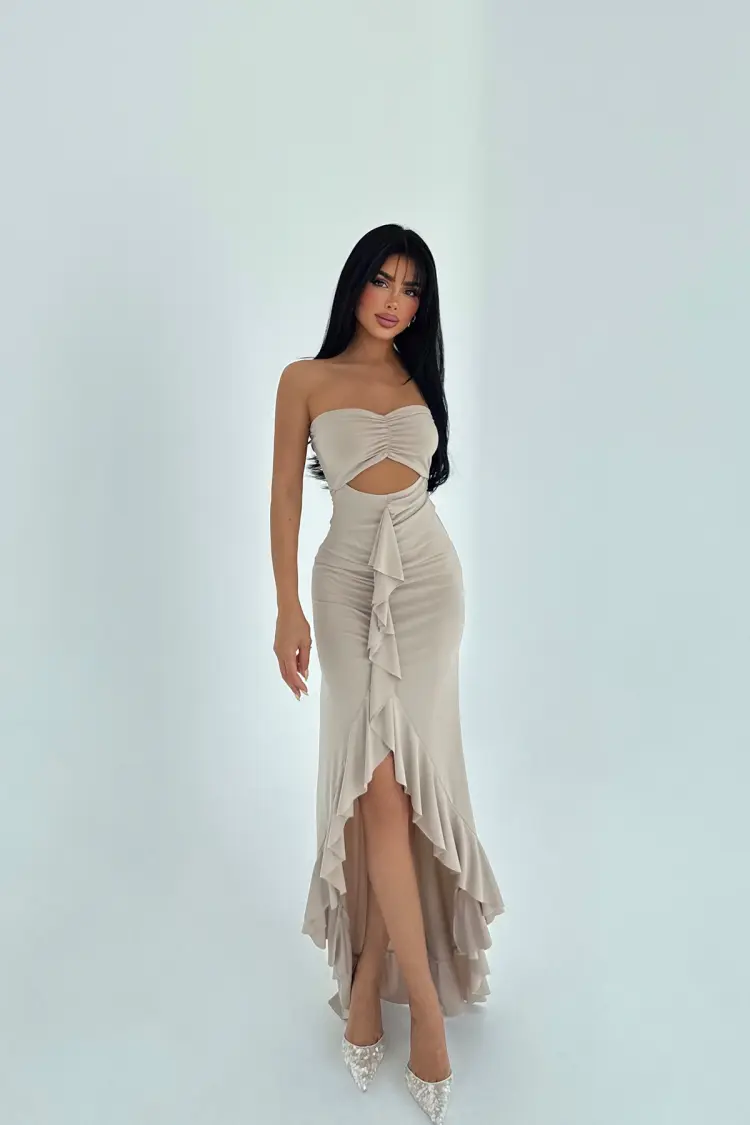Sexy Elegant Formal Glam T-shirt Dress - Brand: EYYO ATELIER - Women's Clothing Wholesale - Globality Store