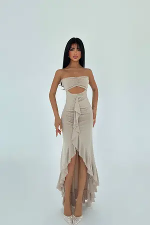 Sexy Elegant Formal Glam T-shirt Dress - Brand: EYYO ATELIER - Women's Clothing Wholesale - Globality Store