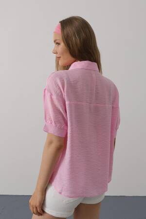 Casual Polo Neck Shirt With Half Sleeves - Brand: Reyon - Women's Clothing Wholesale - Globality Store