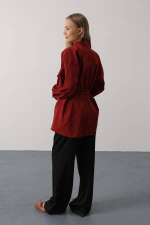 Modest Elegant Polo Neck Shirt - Brand: Reyon - Women's Clothing Wholesale - Globality Store