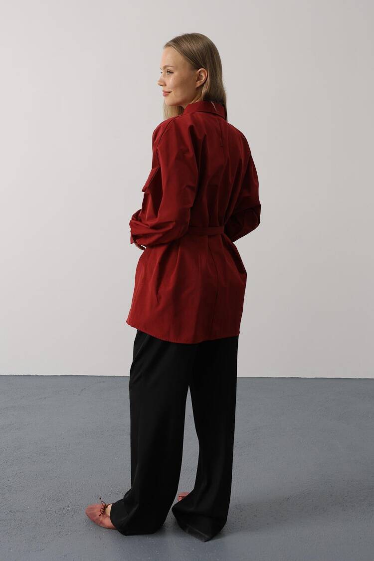 Modest Elegant Polo Neck Shirt