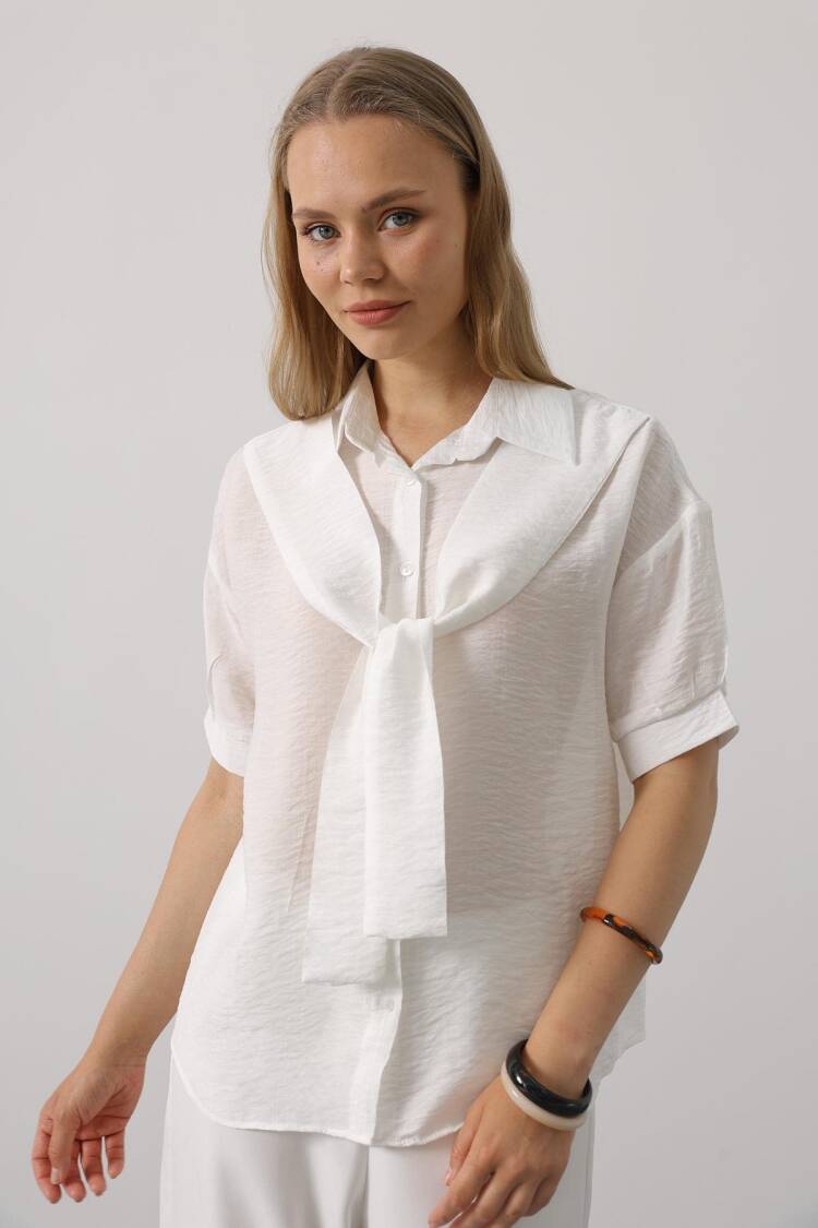 Casual Elegant Formal Shirt - Brand: Reyon - Women's Clothing Wholesale - Globality Store
