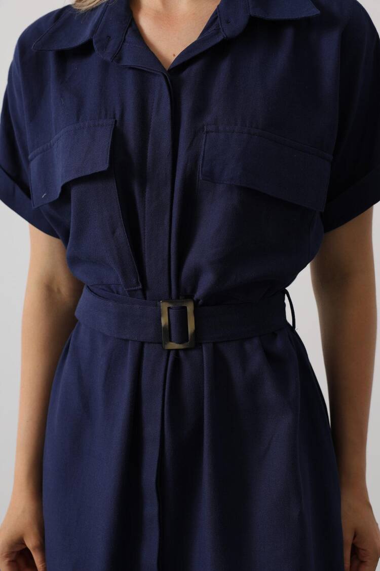 Casual Elegant Modest Formal Shirt Dress