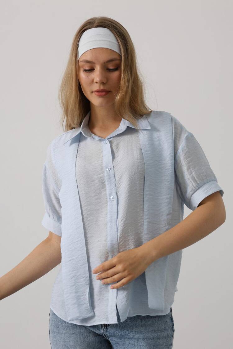 Casual Elegant Shirt For Work & Party - Brand: Reyon - Women's Clothing Wholesale - Globality Store