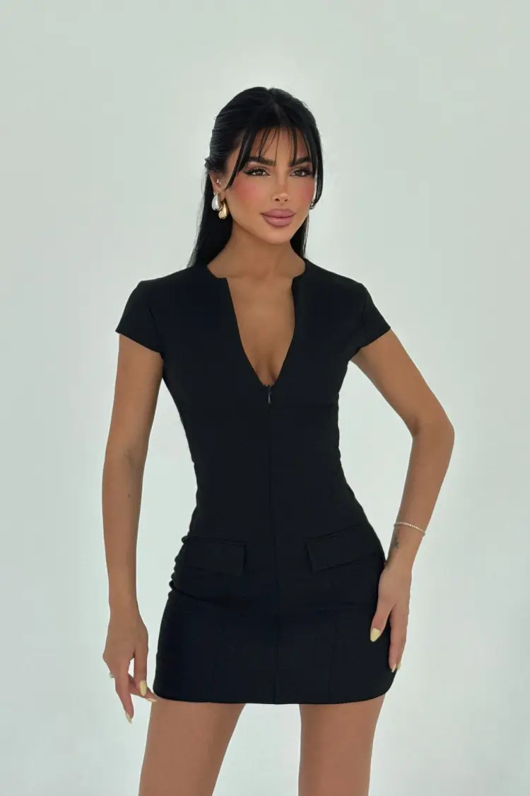 Sexy Elegant Formal Bodycon Mini Dress - Brand: EYYO ATELIER - Women's Clothing Wholesale - Globality Store