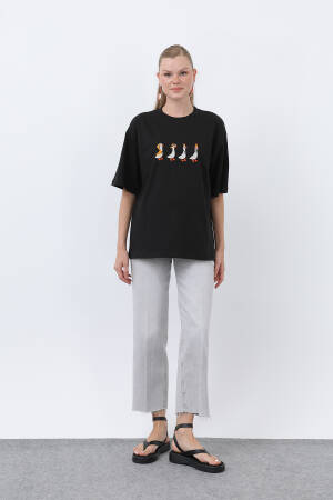 Casual Oversized Tshirt With Half Sleeves - Brand: SOUL - Women's Clothing Wholesale - Globality Store
